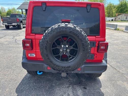 Red 2024 Jeep Wrangler 4xe Sport