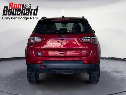 Red 2024 Jeep Compass Trailhawk