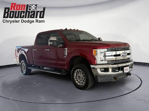 Red 2019 Ford F-250 Lariat