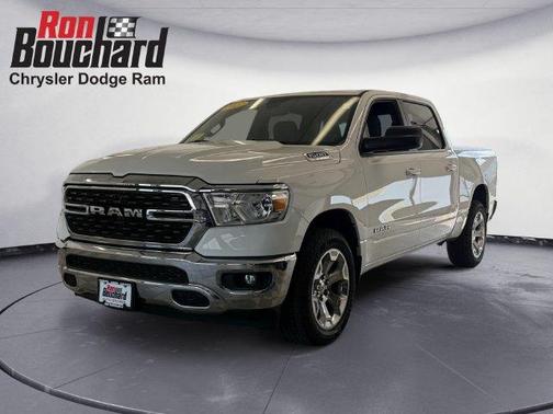 White 2022 RAM 1500 Big Horn