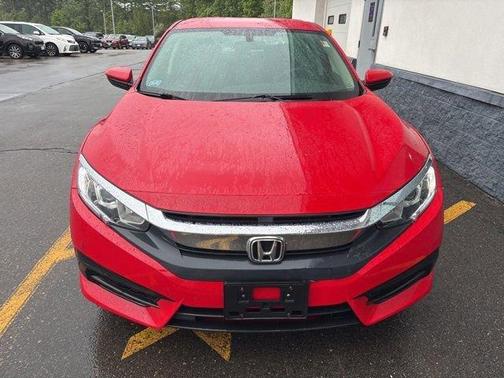 Red 2016 Honda Civic LX