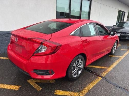 Red 2016 Honda Civic LX
