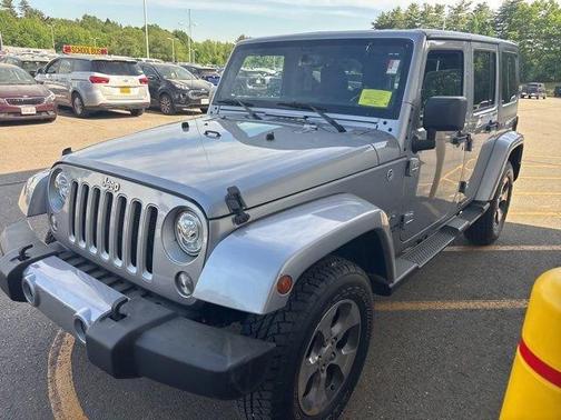 Silver 2017 Jeep Wrangler Unlimited Sahara
