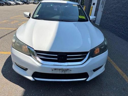 White 2014 Honda Accord Sport