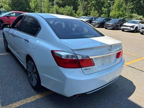 White 2014 Honda Accord Sport