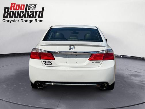 White 2014 Honda Accord Sport