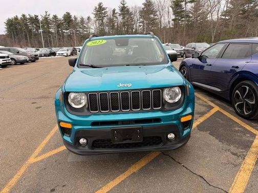 Teal 2022 Jeep Renegade Latitude