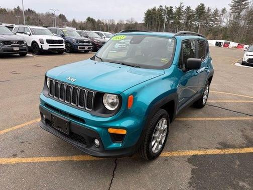 Teal 2022 Jeep Renegade Latitude