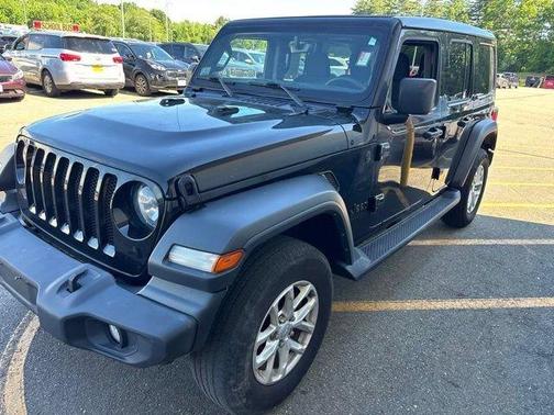 Black 2023 Jeep Wrangler Sport