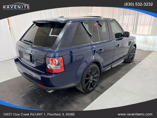 Blue 2012 Land Rover Range Rover Sport Supercharged