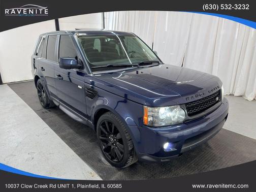 Blue 2012 Land Rover Range Rover Sport Supercharged
