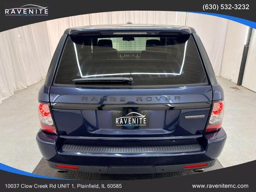 Blue 2012 Land Rover Range Rover Sport Supercharged