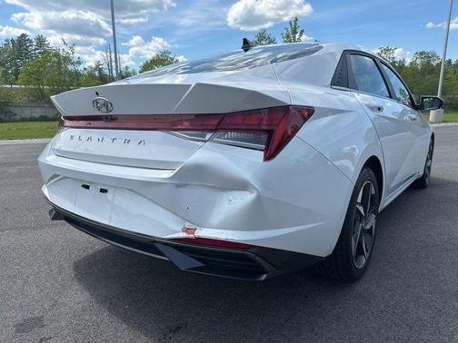 Quartz White 2021 Hyundai ELANTRA SEL