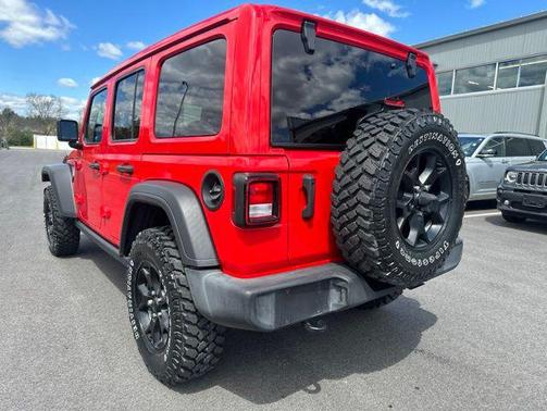 Firecracker Red Clearcoat 2021 Jeep Wrangler Willys