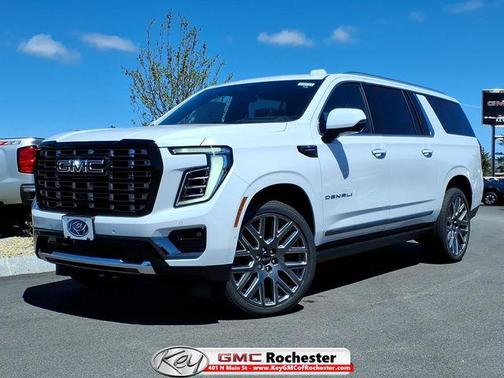Glacier White Tricoat 2026 GMC Yukon XL Denali Ultimate