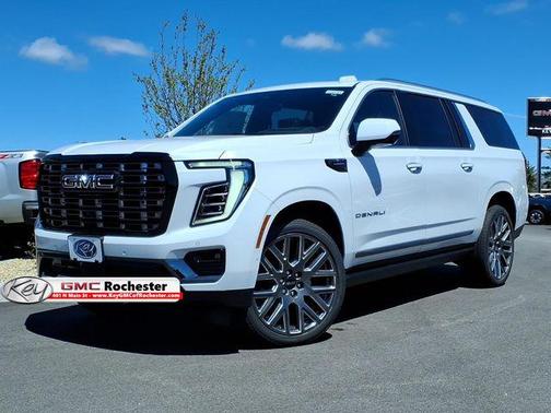 Glacier White Tricoat 2026 GMC Yukon XL Denali Ultimate