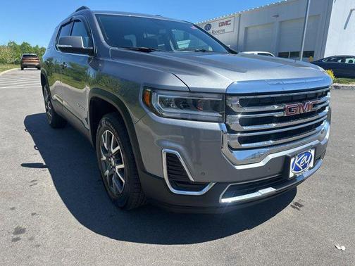 Satin Steel Metallic 2021 GMC Acadia AWD SLE