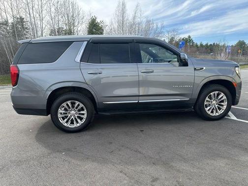Satin Steel Metallic 2021 GMC Yukon SLT