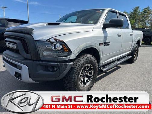 Bright Silver Clearcoat Metallic 2016 RAM 1500 Rebel