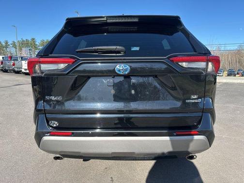 Midnight Black Metallic 2023 Toyota RAV4 Hybrid SE