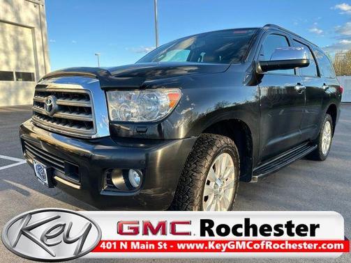 Black 2016 Toyota Sequoia Platinum