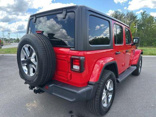 Firecracker Red Clearcoat 2020 Jeep Wrangler Unlimited Sahara