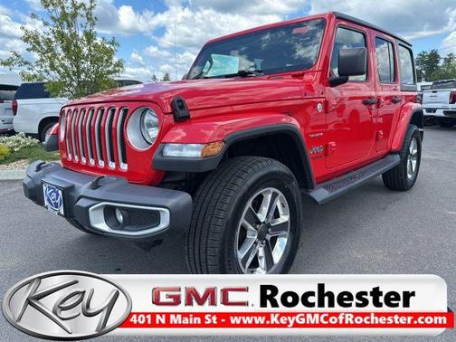 Firecracker Red Clearcoat 2020 Jeep Wrangler Unlimited Sahara