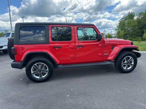 Firecracker Red Clearcoat 2020 Jeep Wrangler Unlimited Sahara