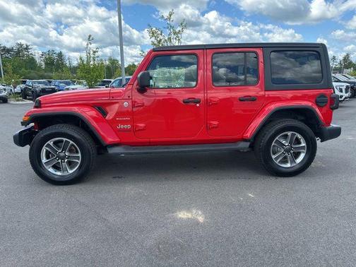 Firecracker Red Clearcoat 2020 Jeep Wrangler Unlimited Sahara