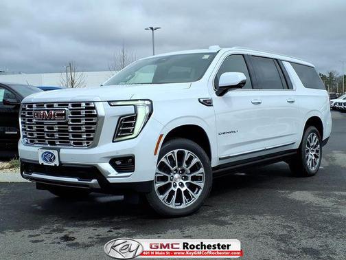 Glacier White Tricoat 2026 GMC Yukon XL Denali