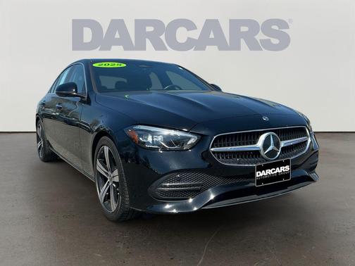 Black 2025 Mercedes-Benz C-Class C 300 4MATIC