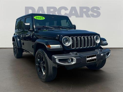 Black Clearcoat 2025 Jeep Wrangler 4xe Sahara