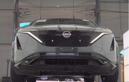 Boulder Gray Pearl 2024 Nissan ARIYA EVOLVE+