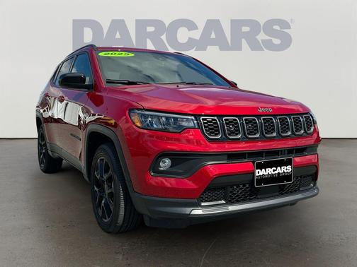 Red Hot Pearlcoat 2025 Jeep Compass Latitude