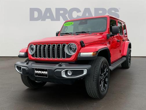 Firecracker Red Clearcoat 2025 Jeep Wrangler 4xe Sahara