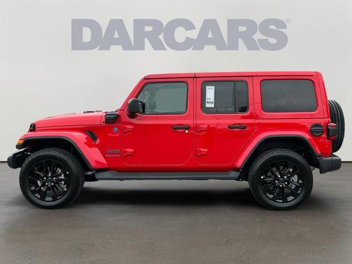 Firecracker Red Clearcoat 2025 Jeep Wrangler 4xe Sahara