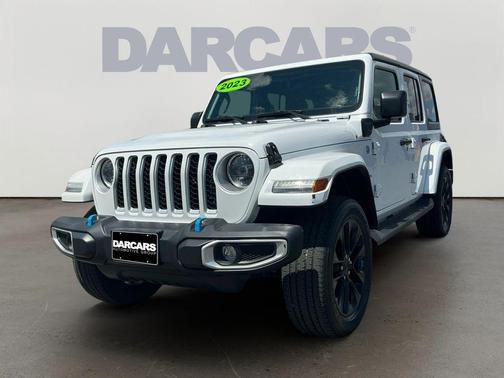 Bright White Clearcoat 2023 Jeep Wrangler 4xe Sahara