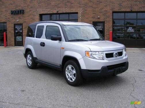Alabaster Silver Metallic 2010 Honda Element EX