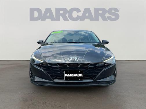 Portofino Gray 2021 Hyundai ELANTRA SEL
