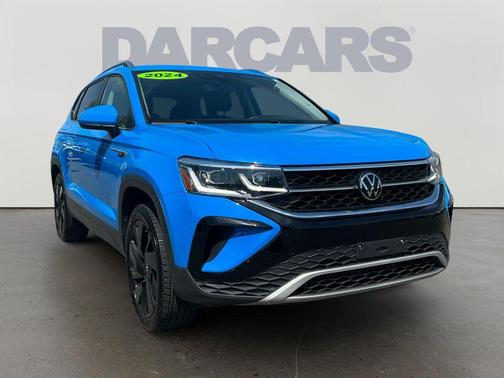 Blue 2024 Volkswagen Taos 1.5T SEL