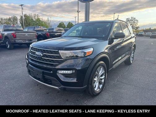 Agate Black Metallic 2024 Ford Explorer XLT