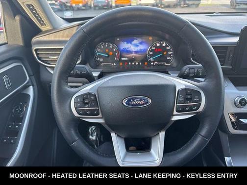 Agate Black Metallic 2024 Ford Explorer XLT