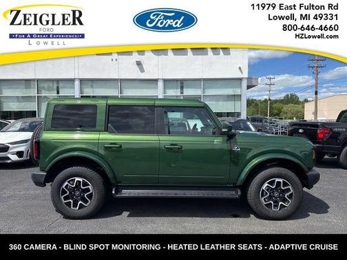 Eruption Green Metallic 2025 Ford Bronco Outer Banks