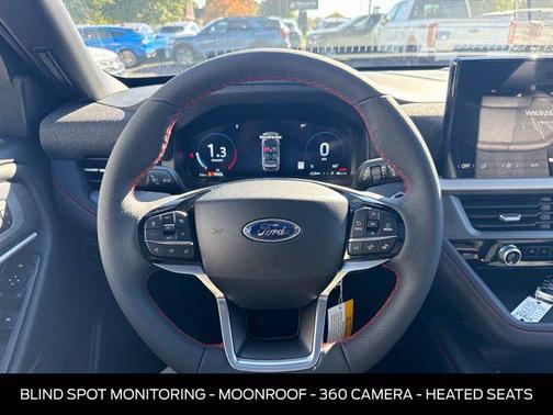 Agate Black Metallic 2027 Ford Explorer ST-Line