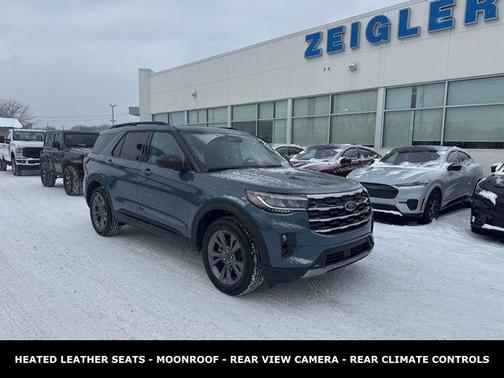 Vapor Blue Metallic 2026 Ford Explorer Active