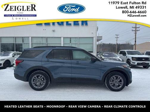 Vapor Blue Metallic 2026 Ford Explorer Active