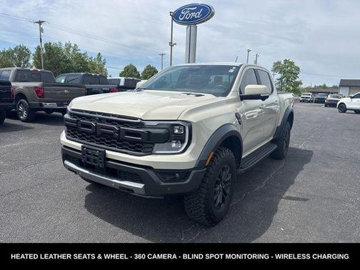 Desert Sand 2025 Ford Ranger Raptor
