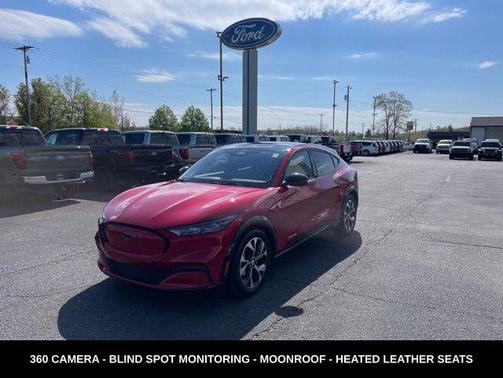 Rapid Red Metallic Tinted Clearcoat 2023 Ford Mustang Mach-E Premium