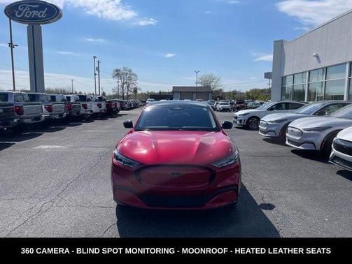 Rapid Red Metallic Tinted Clearcoat 2023 Ford Mustang Mach-E Premium