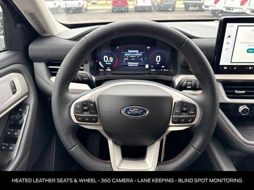 Vapor Blue Metallic 2026 Ford Explorer Active